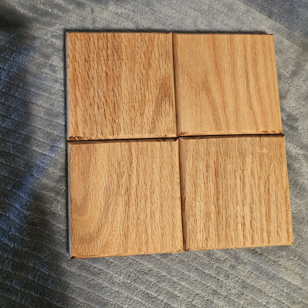 Harley-Davidson Wooden Coasters Set